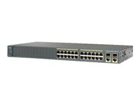 CISCO Cat. 2960 Plus 24 10/100 PoE + 2 T/SFP LAN Base XI2180393R457-00