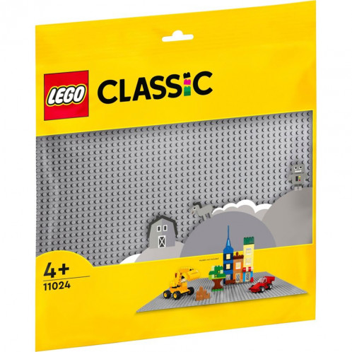 LEGO Classic 11024 Plaque de construction grise 688760-06