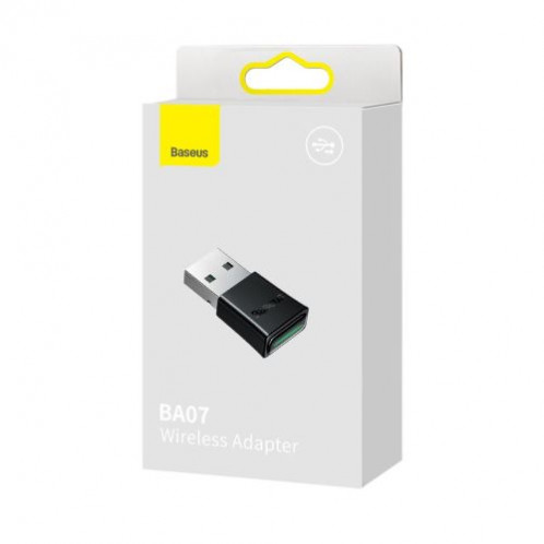 Baseus HUB BA07 Bluetooth USB Adapter BT 5.3, with LED indicator, 20m range, Black (ZJBA010001) DA570748-04