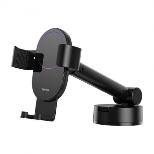 Baseus Car Mount Simplism Gravity Phone holder with suction base Black (SUYL-JY01) DA891666-016