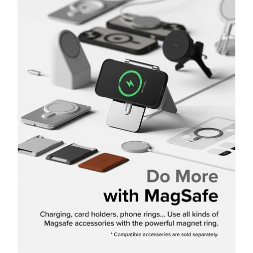 Ringke iPhone 15 Plus Case Fusion Bold Magnetic Matte Clear/ Black DI1081122-015