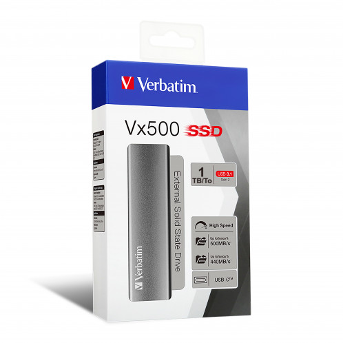 Verbatim Store n Go Vx500 1TB SSD USB 3.1 47444 853253-09