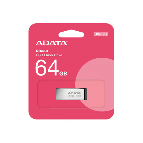 ADATA USB 3.2 UR350 black 64GB UR350-64G-RSR/BK 887469-06