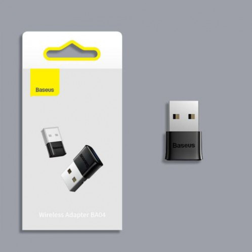 Baseus HUB BA04 mini Bluetooth 5.0 adapter USB receiver computer transmitter Black (ZJBA000001) DA320907-020