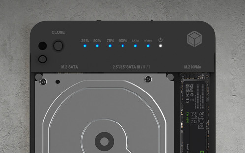 ICY BOX IB-2915MSCL-C31 Docking & CloneStation 120810-05
