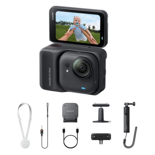 Insta360 GO Ultra Action Camera 4K Creator Bundle Midnight Black EU DN32900866-01