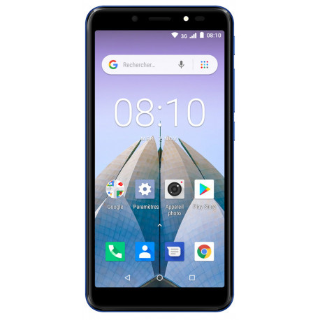 Konrow City 55 Android 8.1 3G Écran 5.34'' 8Go, 1Go RAM Bleu KCIT55_BLU-01