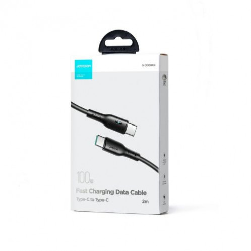 Joyroom Type-C Type-C Cable 100W, 2m, Black (S-CC100A13) DO228632-02