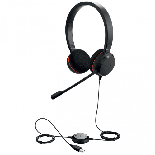 Jabra Evolve 20 Ecouteurs MS stéréo 867960-04