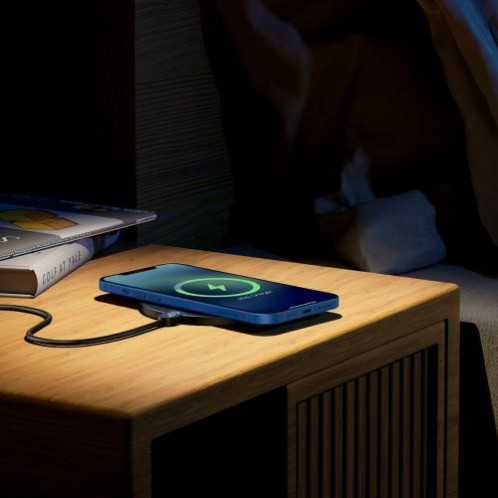 Baseus Wireless Charger Gen 2 Digital LED Display, 15W, Black (CCED000001) DA991903-017