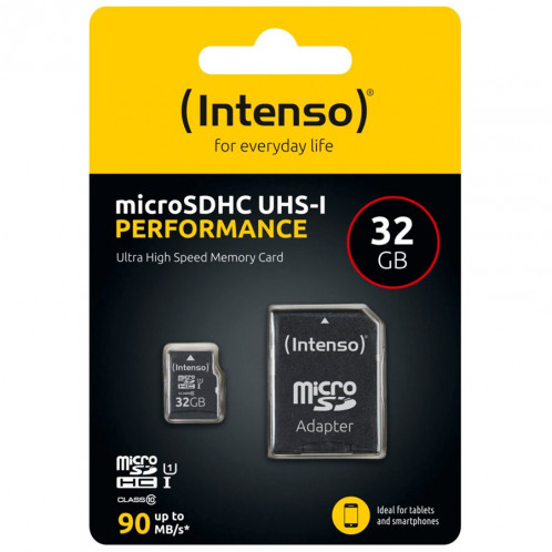 Intenso microSDHC 32GB Class 10 UHS-I U1 Performance 699575-01