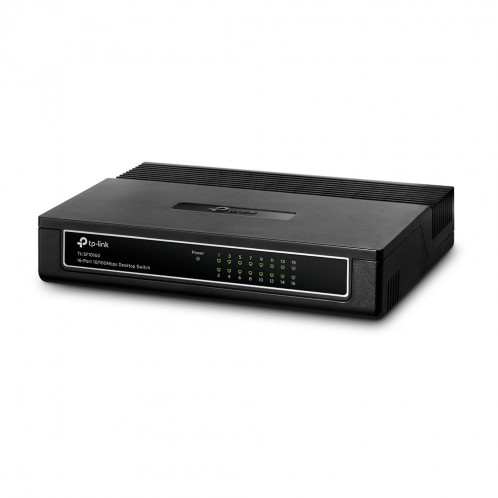 TP-LINK TL-SF 1016 D 16-port 10/100 Desktop Switch 230727-04