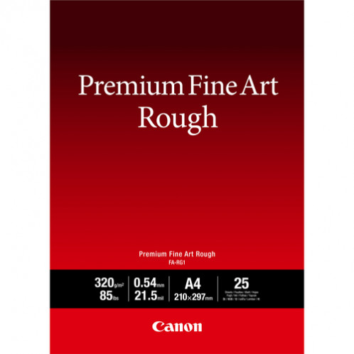 Canon FA-RG 1 Premium Fine Art Rough A 4, 25 feuilles, 320 g 568822-03