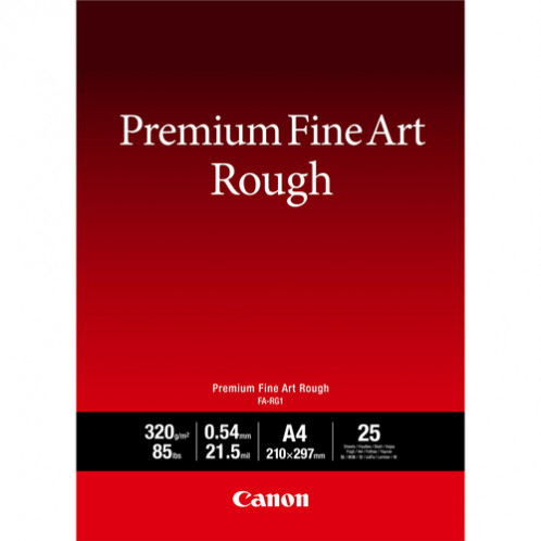 Canon FA-RG 1 Premium Fine Art Rough A 4, 25 feuilles, 320 g 568822-03