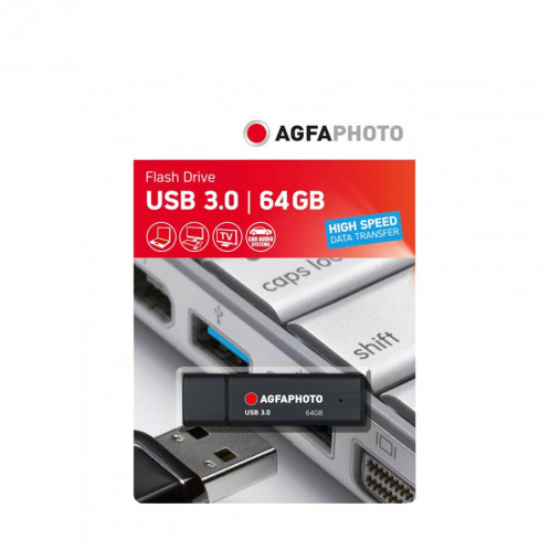 AgfaPhoto USB 3.2 Gen.1 64GB noir 646569-02