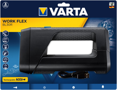Varta Work Flex BL30R Light Lampe portative flexible 406331-03