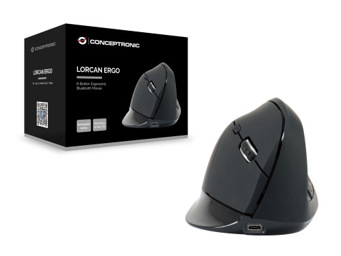 Conceptronic LORCAN03B Souris bluetooth ergonomique 884011-05