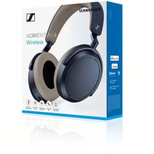 Sennheiser Momentum 4 Wireless On-Ear Headphones Denim EU DE1890034-07