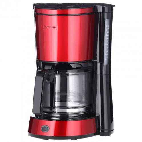 Severin KA 4817 Machine à café à filtre, rouge 786662-06