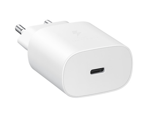 Samsung EP-TA800NWEGEU Adaptateur Secteur USB Type C 25W, Blanc (Emballage Original) 973338-05