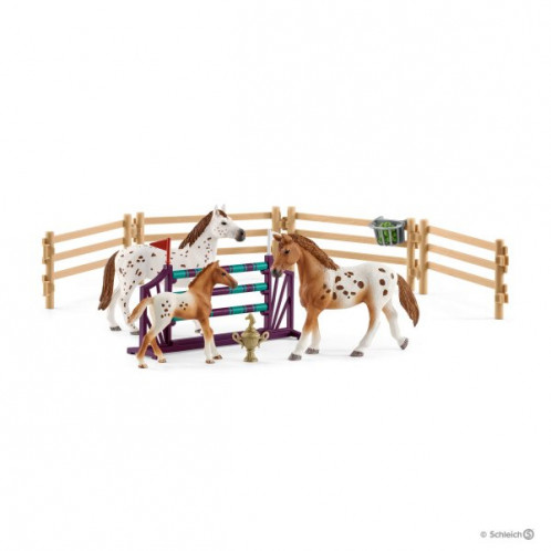 Schleich Club hippique 42433 Entrainement de tournoi de Lisa 335981-010