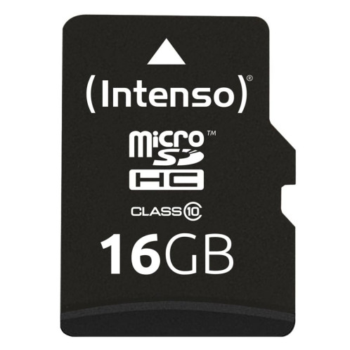 Intenso microSDHC 16GB C10 avec adapt. 405939-04