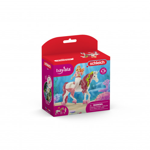 Schleich bayala 70593 Sirène Feya sur licorne de mer 533374-05
