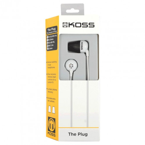 Koss The Plug Colors blanc 426134-02