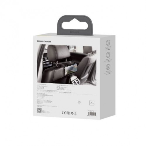 Baseus Car Mount Wireless Charger Energy Storage Backseat phone holder 15W Black (WXHZ-01) DA690844-018