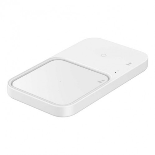 Samsung Wireless Charger Duo Pad 2-in-1, 15W EP-P5400 with Travel charger (25W) + USB cable, White (EP-P5400TWEGEU) DA3090917-04