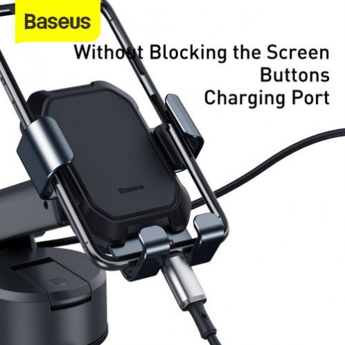 Baseus Car Mount Tank Gravity Phone holder with suction base Tarnish Black (SUYL-TK01) DA866177-018