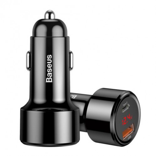Baseus Car Charger Magic Series PPS digital display (Type-C PD+Intelligent QC) 45W Black CCMLC20C-01 DA817819-08