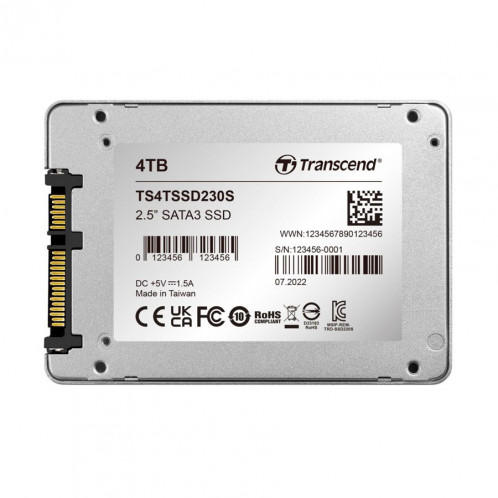 Transcend SSD230S 2,5 4TB SATA III 751704-06