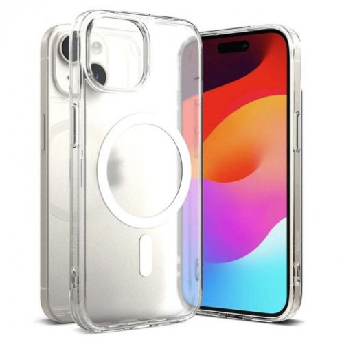 Ringke iPhone 15 Plus Case Fusion Magnetic Matte Clear DI1059615-04