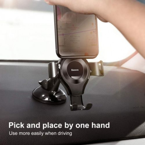 Baseus Car Mount Osculum Type Gravity Black (SUYL-XP01) DA442971-012