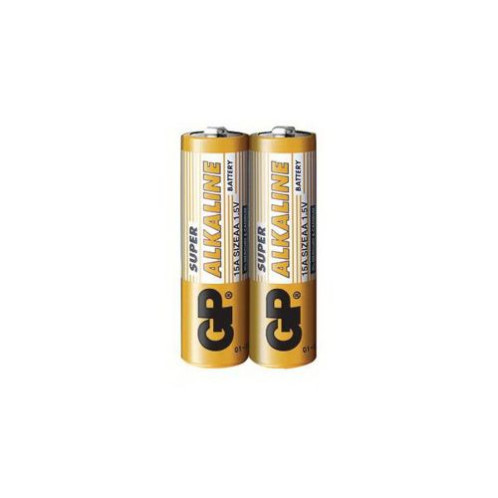 GP Battery (LR6) AA Alkaline Super (2 batteries / shrink) 1.5V DP040628-01