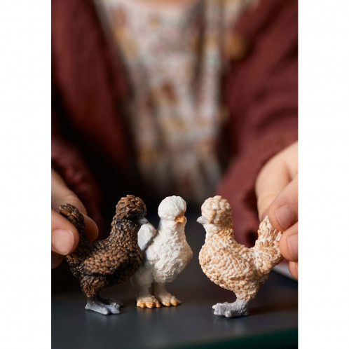 Schleich Vie à la ferme 42574 Trio de poules 715248-014