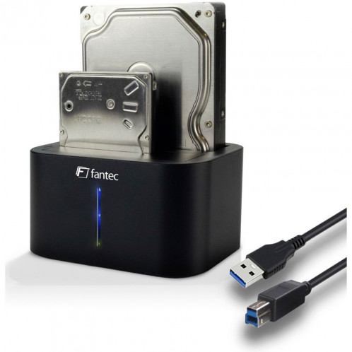 FANTEC DS-X2U3-Alu USB 3.0 Docking Station 712952-06