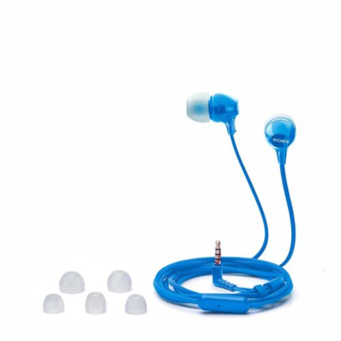 Sony MDR-EX15AP In-Ear Earphone with Microphone Blue EU DO550910-01