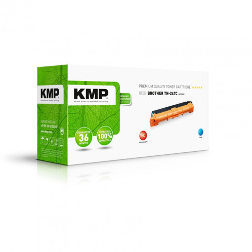 KMP B-T110X cyan compatible avec Brother TN-247 C 634601-03