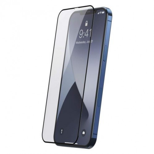 Baseus iPhone 12 mini 0.25 mm Full-screen full-glass Tempered Glass (2pcs) Black (SGAPIPH54N-KC01) DA18154-016