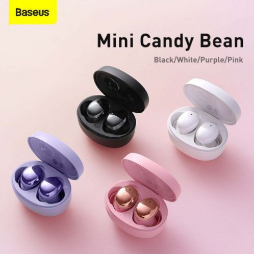 Baseus Earphone Bluetooth Bowie E2 BT 5.2, TWS AV Synchronization, Low Latency, IP55, Black (NGTW090001) DA2161249-023
