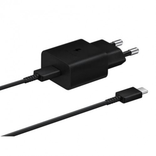 Samsung Travel Charger 15W EP-T1510X with Type-C to Type-C cable (1m) Black EU (EP-T1510XBEGEU) DA790190-05