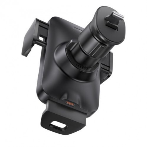 Baseus Car Mount Wireless Charger Wisdom Auto Alignment Air Outlet base QI 15W Black (CGZX000001) DA2116651-016