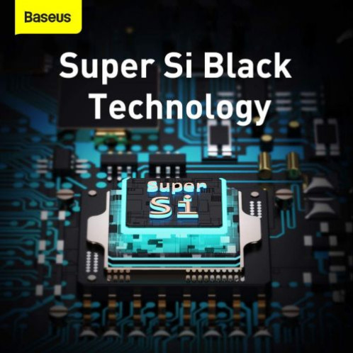 Baseus Travel Charger set Super Si 1C QC (With Mini Black Cable Type-C to Type-C 3A 1m) 25W EU Black (TZCCSUP-L01) DA806968-014