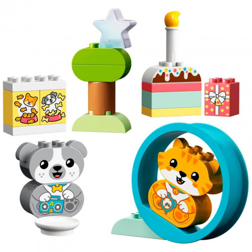 LEGO Duplo 10977 Mes 1ers chiot et chaton 746125-06