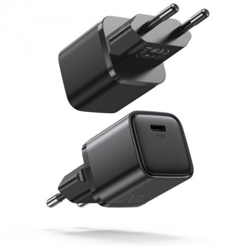 Joyroom Travel Charger Type-C, QC 3.0, PD 3.0, AFC, 20W, EU Black (L-P202) DO505587-07