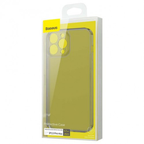 Baseus iPhone 13 Pro Max case Frosted Glass Protective Black (ARWS000501) DA150157-017