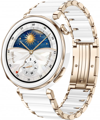 Huawei Watch GT 5 Pro 42mm blanc céramique 139199-07