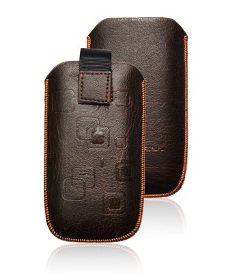 Housse Forcell SLIM Samsung i900 OMNIA / Apple iPhone 3G / 3GS / Nokia E71 / E72 Marron HFSL-M-01